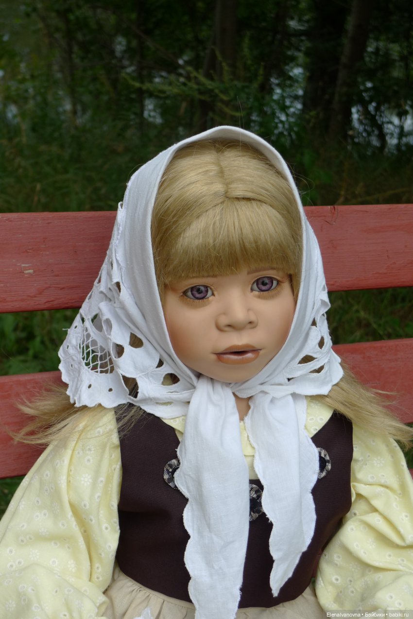 Платье для Петронеллы — Куклы Christine Orange (Кристин Оранж): фарфор