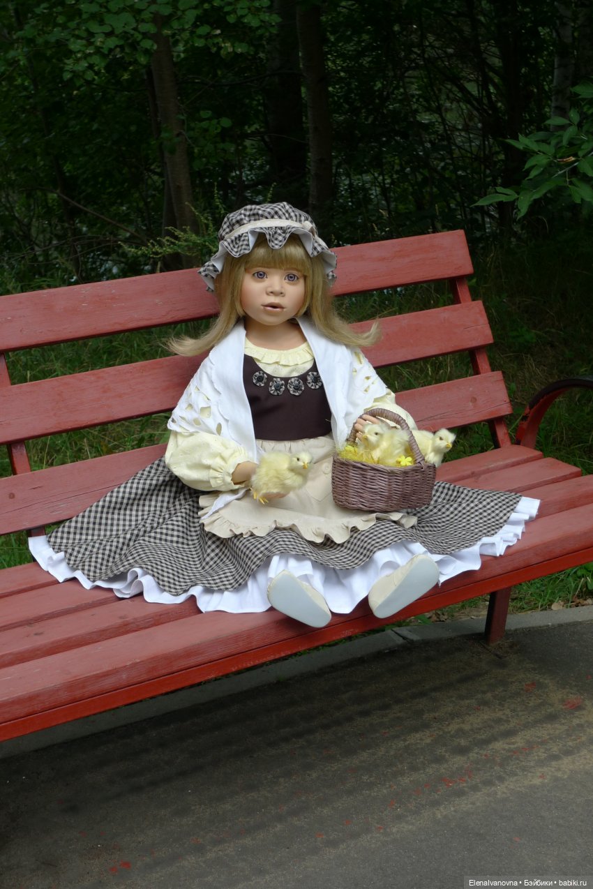 Платье для Петронеллы — Куклы Christine Orange (Кристин Оранж): фарфор (фото 2)