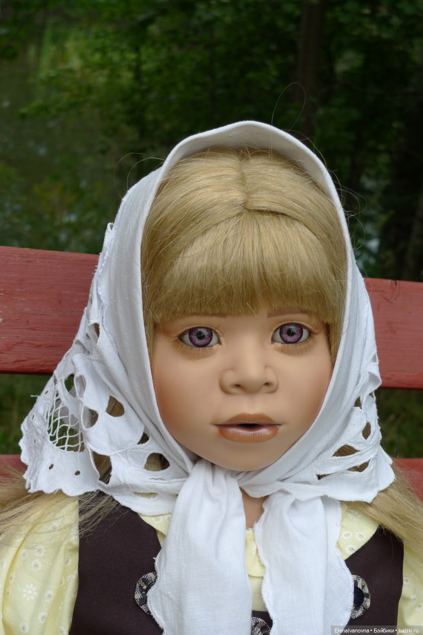 Платье для Петронеллы — Куклы Christine Orange (Кристин Оранж): фарфор