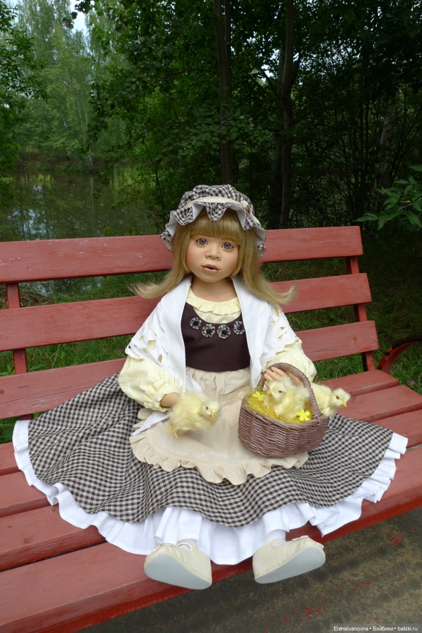 Платье для Петронеллы — Куклы Christine Orange (Кристин Оранж): фарфор (фото 3)