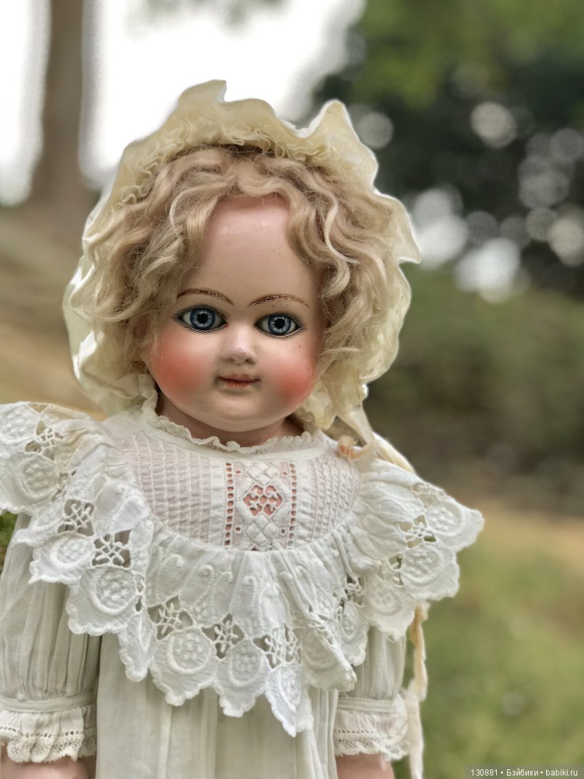 Зимняя прогулка — Редкие антикварные куклы и реплики: воск (фото 10)