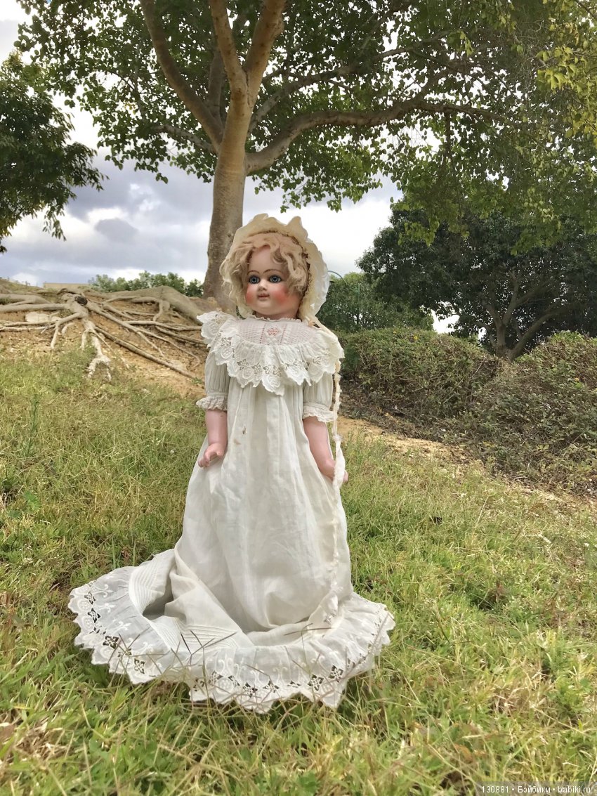 Зимняя прогулка — Редкие антикварные куклы и реплики: воск