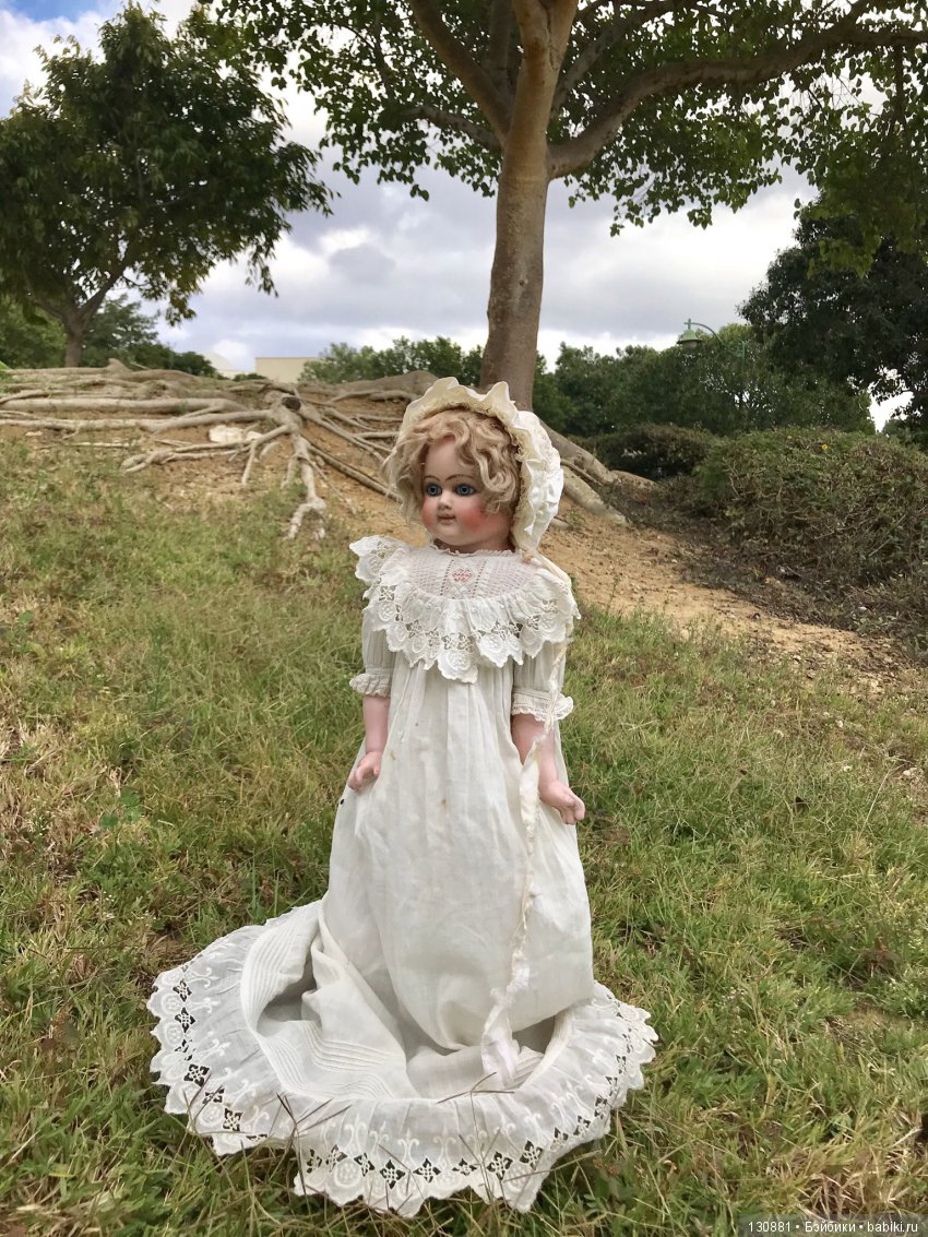 Зимняя прогулка — Редкие антикварные куклы и реплики: воск (фото 2)
