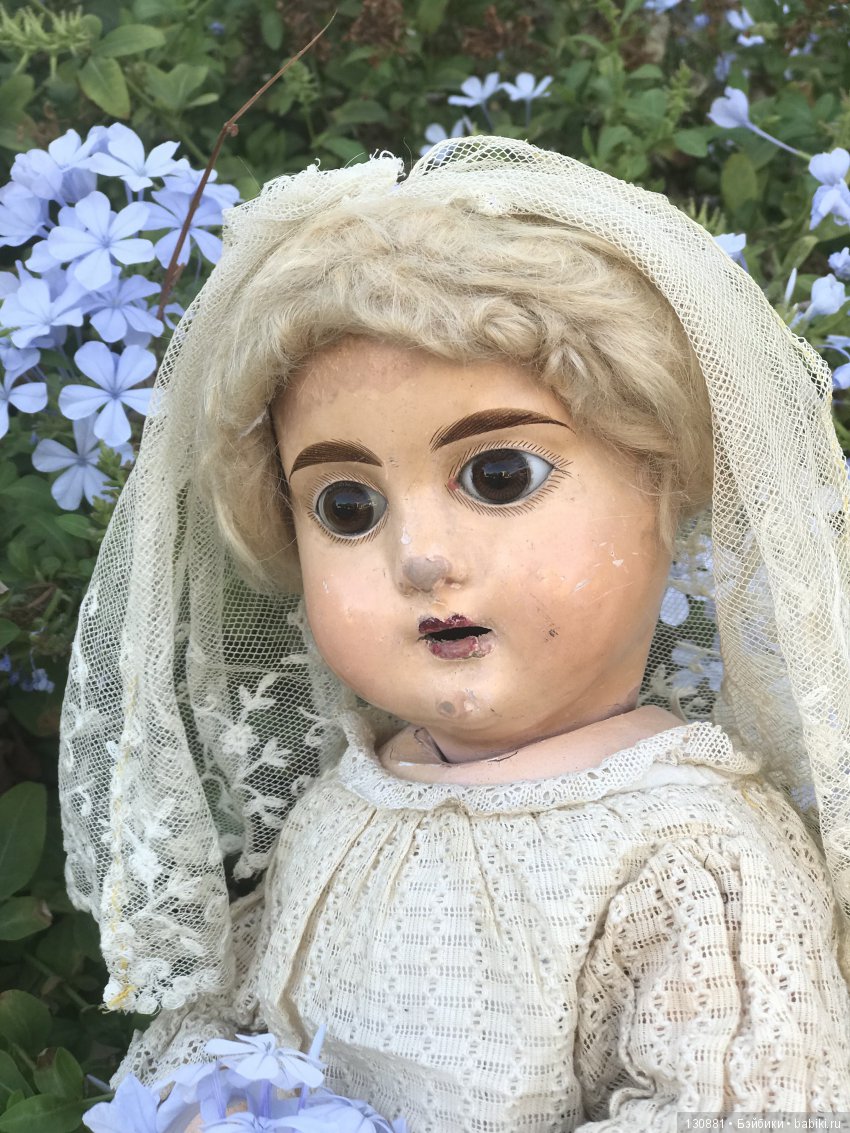 Невеста с городу Парижу — Редкие антикварные куклы и реплики: воск (фото 5)