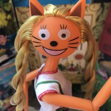 Шарнирная кукла - Подарю, кукла с мордашкой из мультфильма ,,Три кота ...