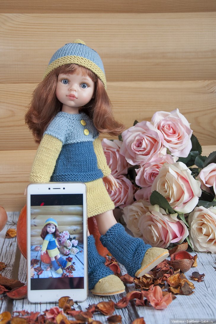 вязаный комплект Паола Рейна