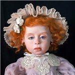 Авторская кукла ООАК Светланы Гришко. Осенний ребенок