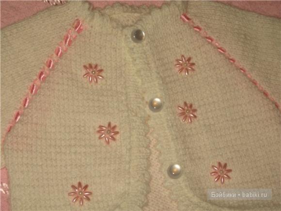 Кофточка для маленькой принцессочки (фото 2)