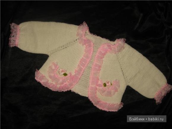 Кофточка для еще одной малышки