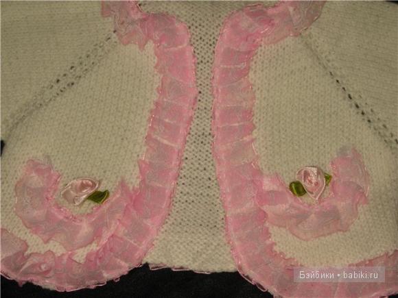 Кофточка для еще одной малышки (фото 2)