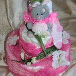 Тортик из памперсов...