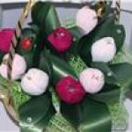 Букетик из конфет.