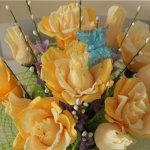 Еще несколько букетиков к праздникам!