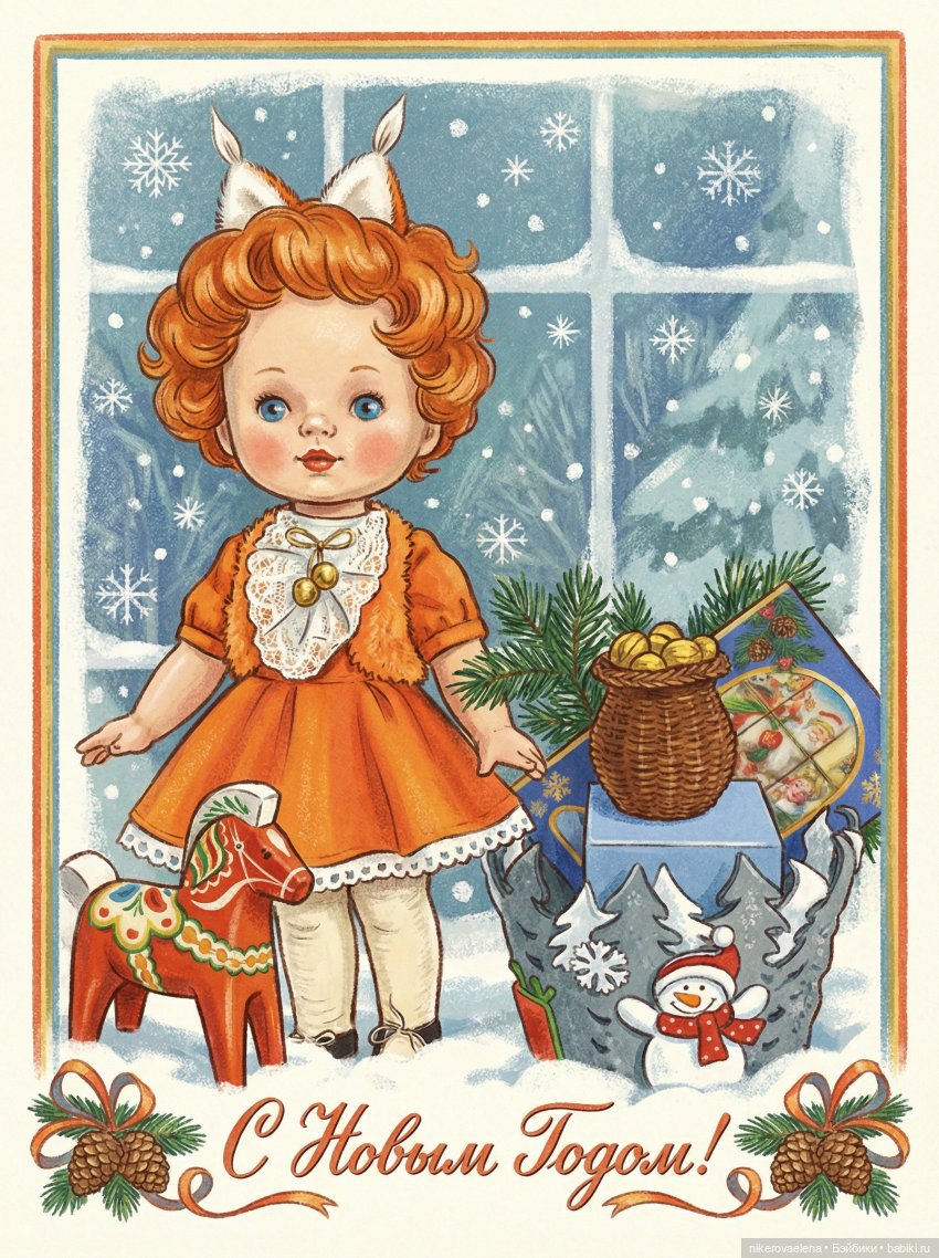 Новые старые открытки — Одежда и обувь для кукол своими руками: фото