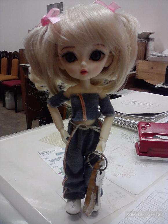 Кукла БЖД - Худжи Берри, дома просто Элька