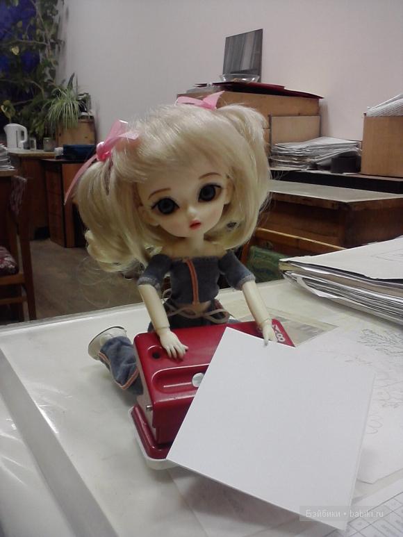 Кукла БЖД - Худжи Берри, дома просто Элька