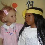 Паулина и Пачита. Куклы Annette Himstedt