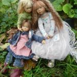 Мои крохотульки на природе. Клубные куколки от Аннет Химштед