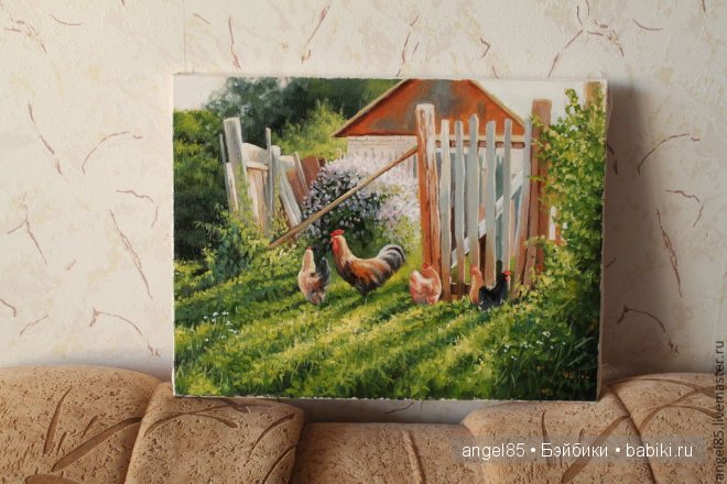 Мои картины — Другие хобби и увлечения: сад (фото 4)