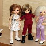 Мальчишка и девченки!!! Гарри, Тая и Айка!!!! Дети БЖД!!!