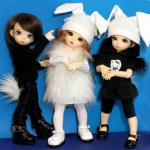 Мои Зайцы! Айка, Тая и Гарри!! БЖД-дети!