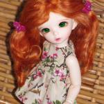 Мы ждем весну! Кукла Айка - БЖД-ребенок!