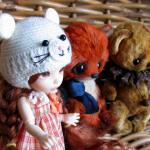 Третий зверик - Мышь Белая! Кто? да, конечно, Пуська!!!