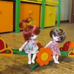 Качели! БЖД-малышня