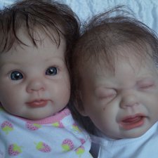 Альбина и Сабина-куклы реборн Рязановой Елены