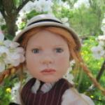 Зажги на моём лице солнце, моя рыжуля Энни. Коллекционная кукла