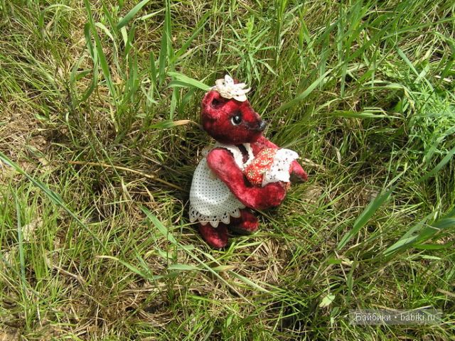 Мишка тедди для Кати | Бэйбики Мишка тедди для Кати — Авторские мишки Тедди и друзья: фото (фото 7)