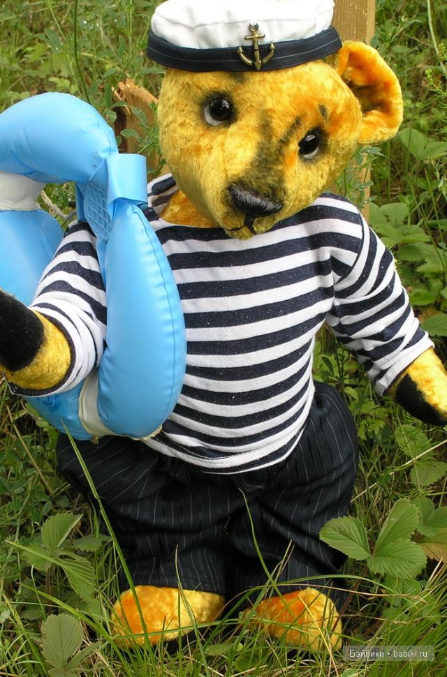 Мишка тедди для Кати | Бэйбики Мишка тедди для Кати — Авторские мишки Тедди и друзья: фото (фото 8)