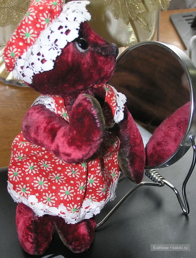 Мишка тедди для Кати | Бэйбики Мишка тедди для Кати — Авторские мишки Тедди и друзья: фото (фото 3)