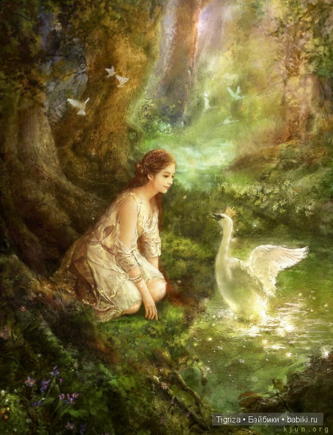 Сказка о зеленом лебеде, или колыбель для реборна (фото 4)