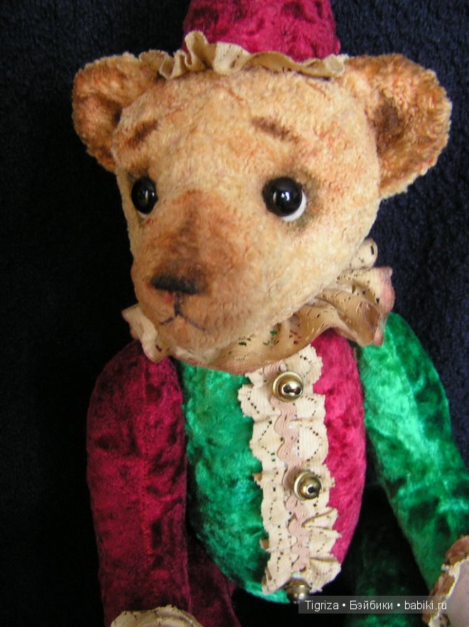 Тепло винтажного плюша. Авторская игрушка (фото 8)