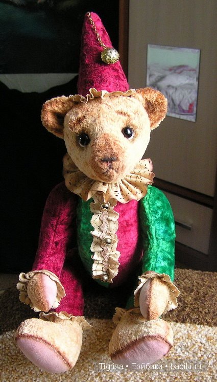 Тепло винтажного плюша. Авторская игрушка (фото 2)