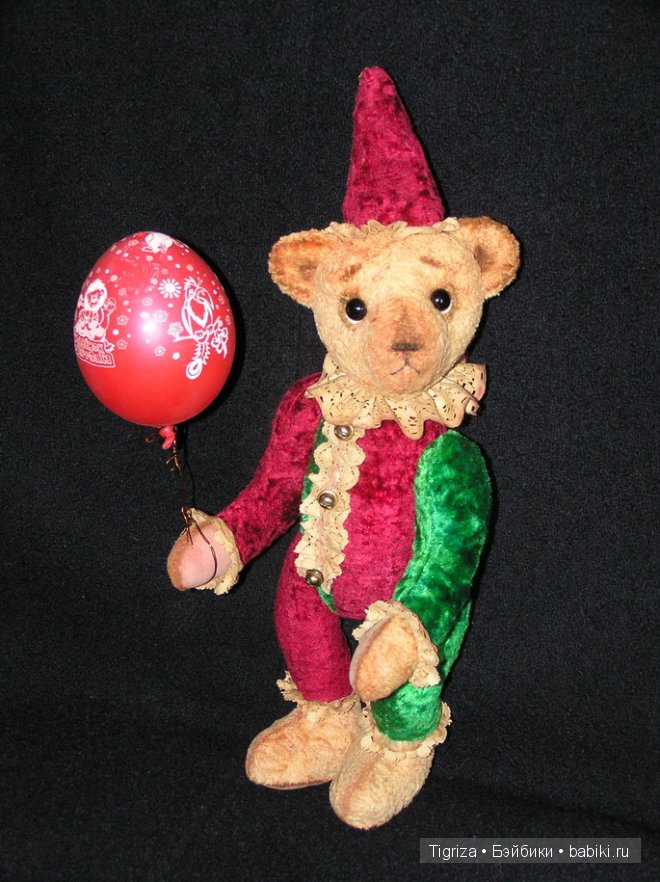 Тепло винтажного плюша. Авторская игрушка (фото 10)