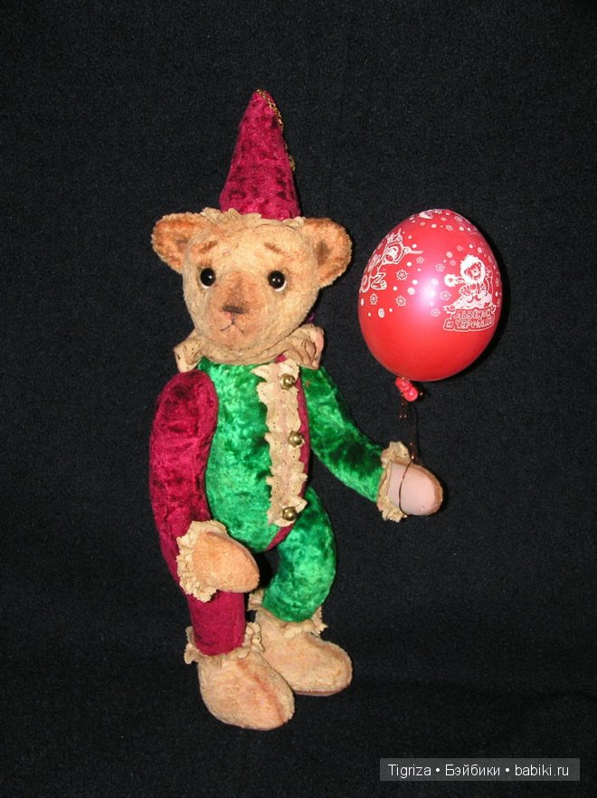 Тепло винтажного плюша. Авторская игрушка