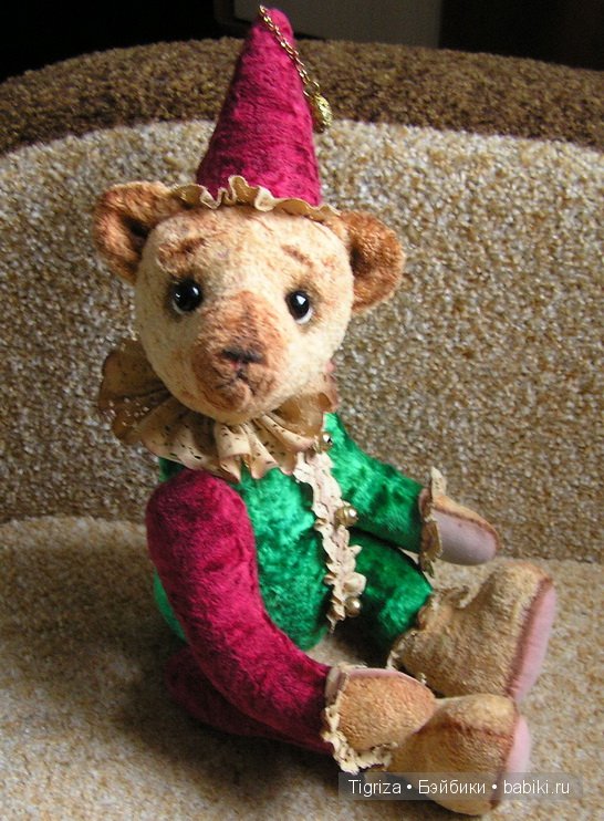 Тепло винтажного плюша. Авторская игрушка (фото 4)