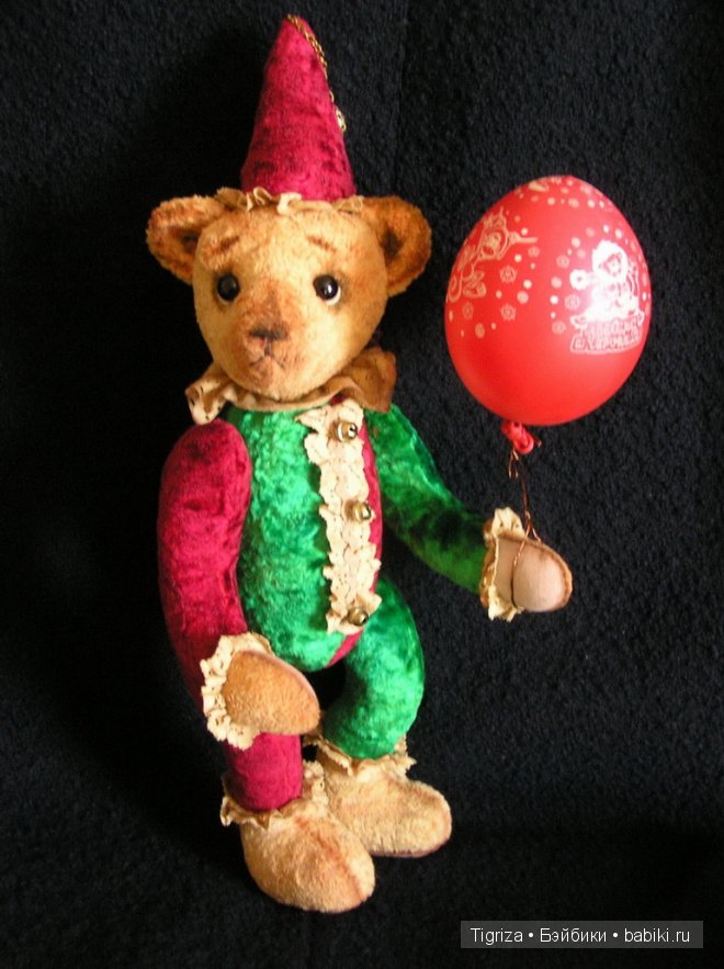 Тепло винтажного плюша. Авторская игрушка