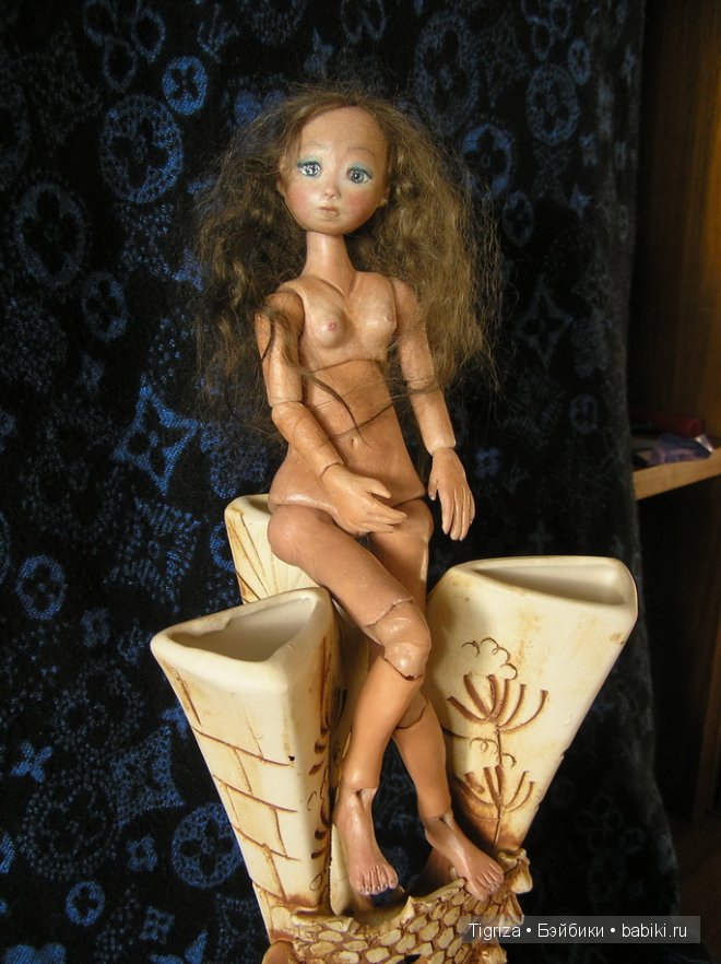 Первая шарнирная авторская кукла полностью готова (фото 7)