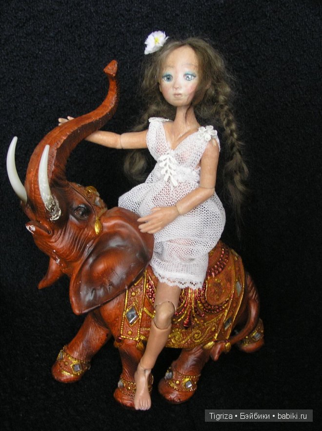 Первая шарнирная авторская кукла полностью готова