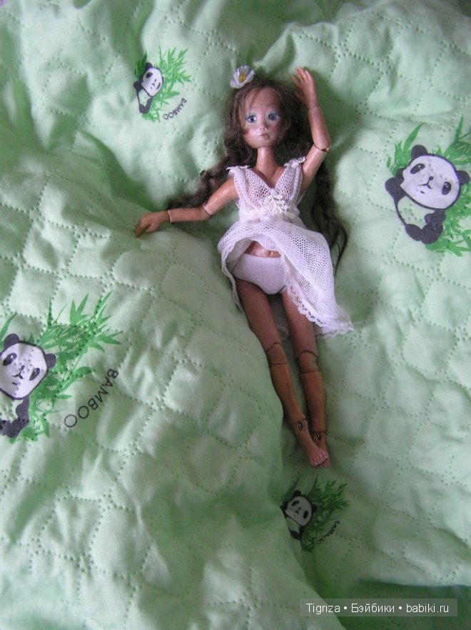 Первая шарнирная авторская кукла полностью готова