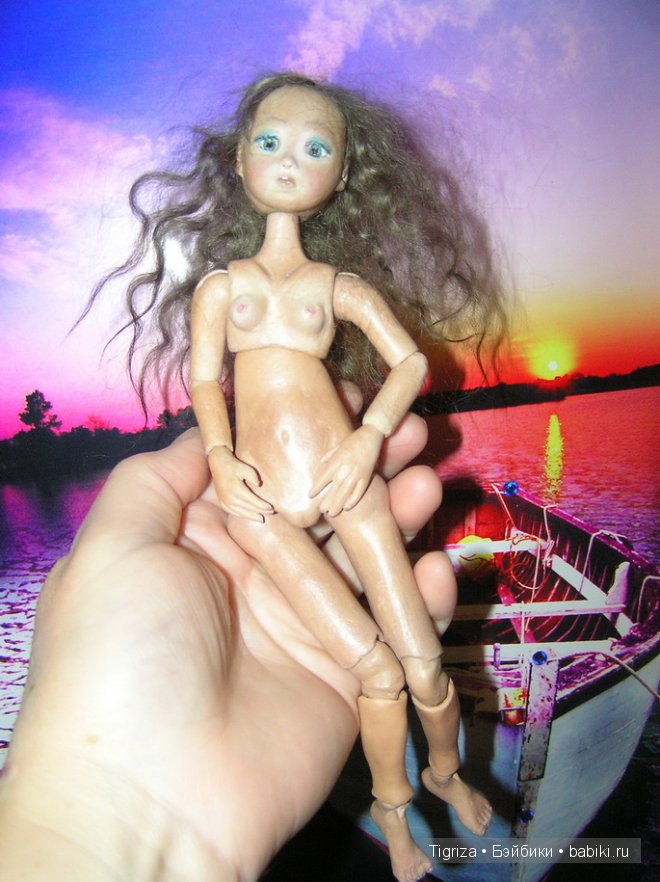 Первая шарнирная авторская кукла полностью готова (фото 6)