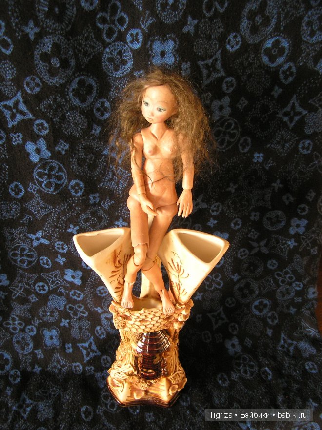 Первая шарнирная авторская кукла полностью готова (фото 8)