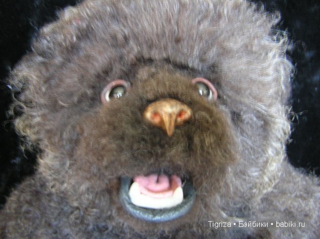 Разномастная двойня. Мишки из натурального меха