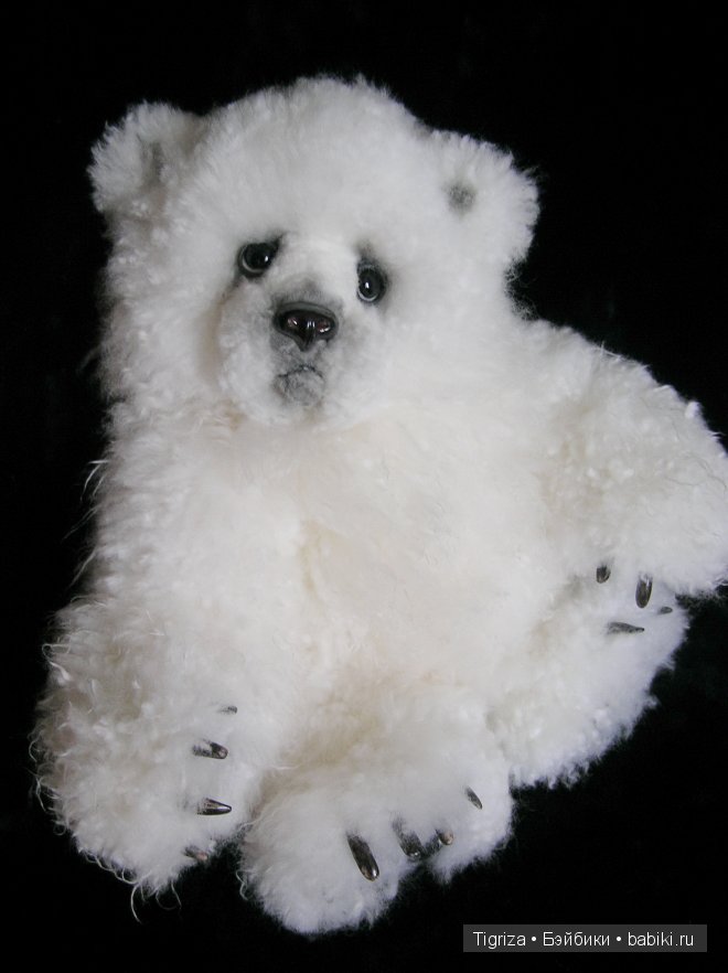 Разномастная двойня. Мишки из натурального меха (фото 6)