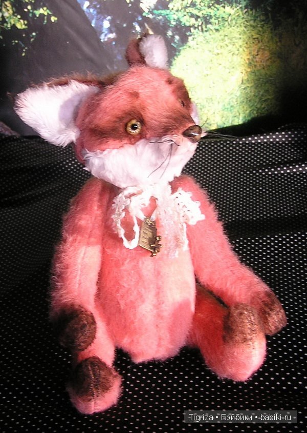 Забота лисенка Патрика. Авторская игрушка Марины Непокрытых (фото 3)