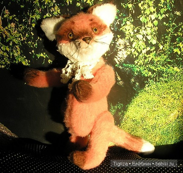 Забота лисенка Патрика. Авторская игрушка Марины Непокрытых (фото 4)