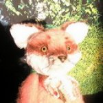 Забота лисенка Патрика. Авторская игрушка Марины Непокрытых